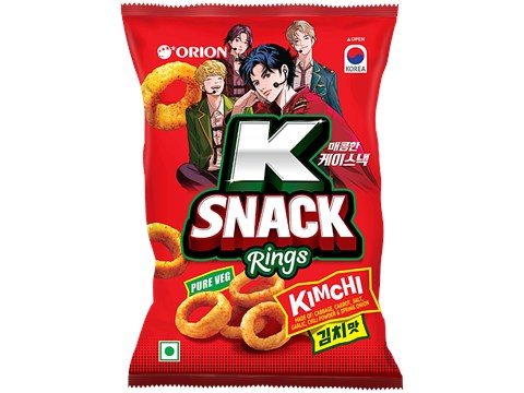 Orion K Snack Kimchi Rings, 70 g