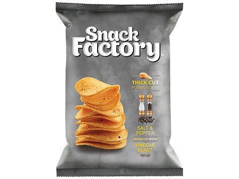 Snack Factory Salt & Vinegar Chips, 45 g
