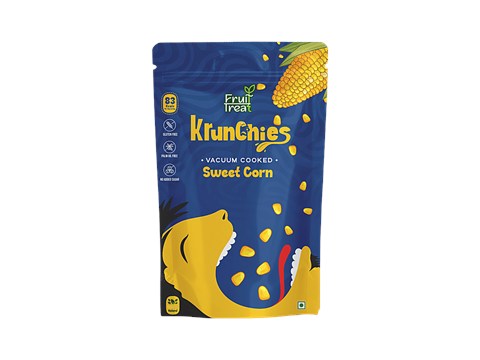FruitTreat Krunchies Sweet Corn - Vacuum Cooked, 40 g