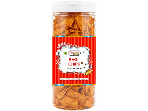 Aggarwal Namkeen Ragi Chips, 150 g