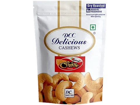 Dcc Delicious Cashew/Godambis - Dry Roasted & Cheese Flavour, 80 g