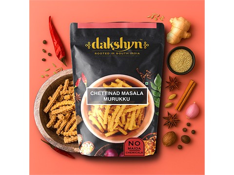 Dakshyn Chettinad Masala Murukku, 150 g