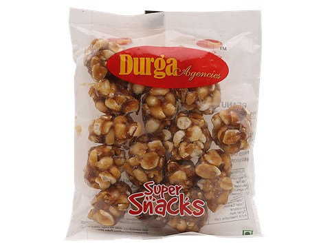Durga Super Snack Peanut Roll, 125 g
