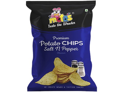 mota's Premium Potato Chips - Salt N Pepper, 100 g