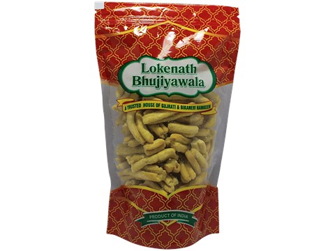 Lokenath Bhujiyawala Gathia Namkeen - Traditional Gram Flour Snack, Perfect For Teatime, 160 g