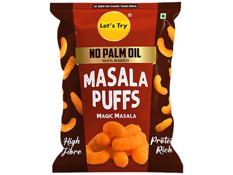 Let's Try Masala Puffs, 60 g