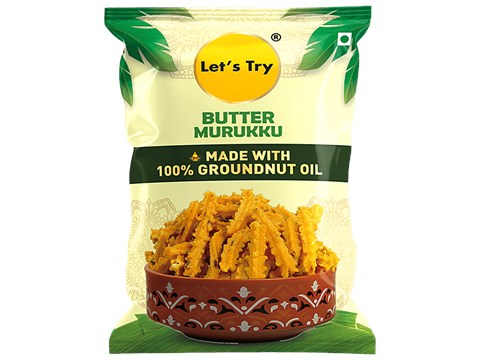 Let's Try Butter Murukku, 180 g