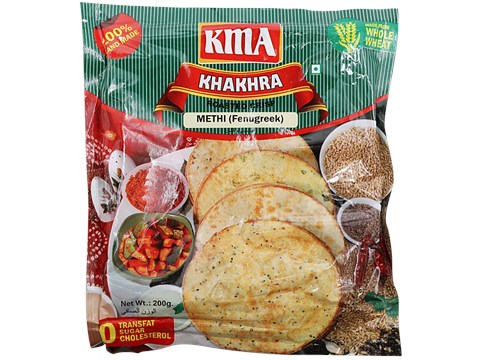 Kma  Roasted Crisp Khakhra - Methi, 200 g