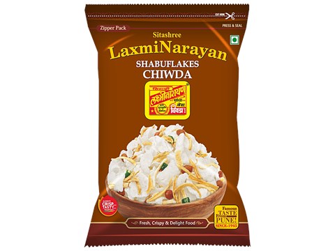 LAXMINARAYAN Shabuflakes Chiwda, 250 g