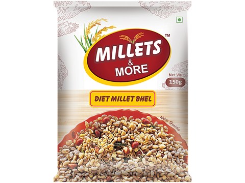 Millets & More Diet Millet Bhel, 150 g