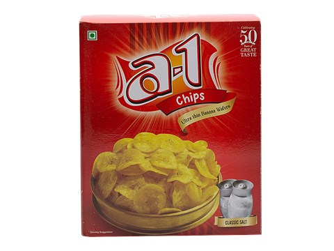 A-1 Chips Ultra Thin Banana Wafers - Classic Salt, 180 g