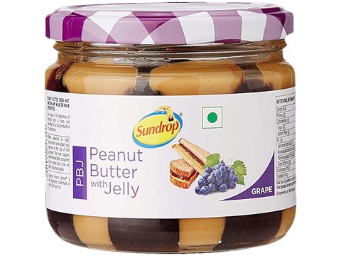 Sundrop Peanut Butter With Grape Jelly, 340 g