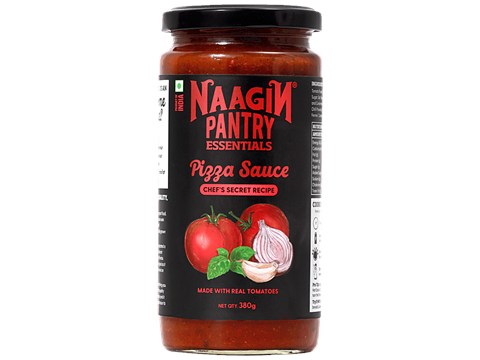 NAAGIN Pantry Essentials Pizza Sauce - Adds Flavour, 380 g