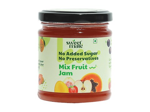 Sweetmate Sugarfree Mixed Fruit Jam, 220 g