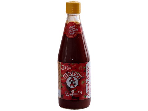 HAPPY Tomato Sauce - Adds Sweet & Tangy Flavour, 500 g