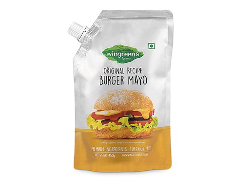 Wingreens Farms Burger Mayo - Original Recipe, Premium Ingredients, 450 g