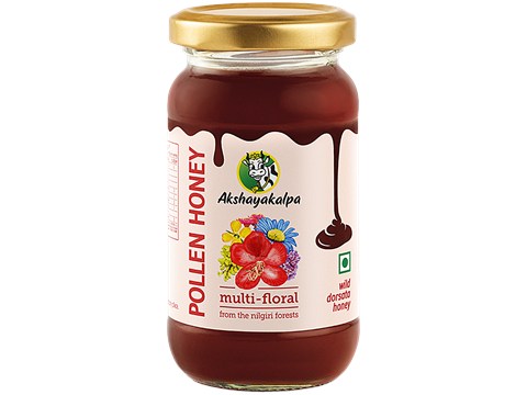 Akshayakalpa Organic Pollen Honey, 250 g
