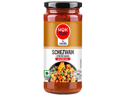 Wok Tok by Veeba Schezwan Stir Fry Sauce, 250 g