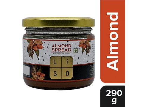LISO Almond Spread With Cocoa, 290 g