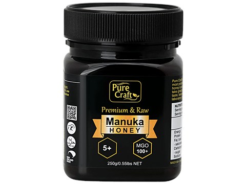 Pure Craft Premium & Raw Manuka Honey, 250 g