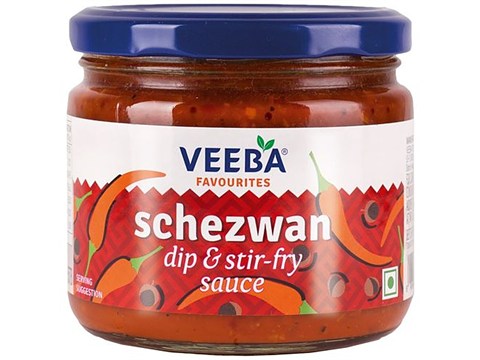 Veeba Schezwan Dip & Stir-Fry Sauce, 320 g