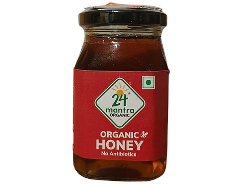 24 Mantra Organic Himalayan Multiflower Honey, 250 g