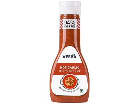 Veeba Hot Garlic Stir Fry Sauce & Dip, 330 g