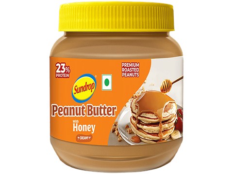 Sundrop Creamy Peanut Butter With Honey, 300 g