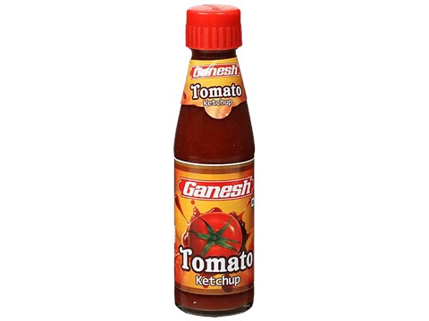 Ganesh Sharbat Tomato Ketchup - Tangy & Sweet Flavour, 200 g