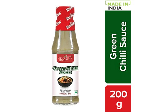 Tasties Green Chilli Sauce, 200 g