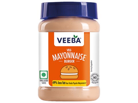 Veeba Burger Veg Mayonnaise, 250 g