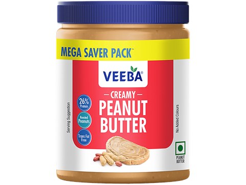 Veeba Creamy Peanut Butter, 900 g