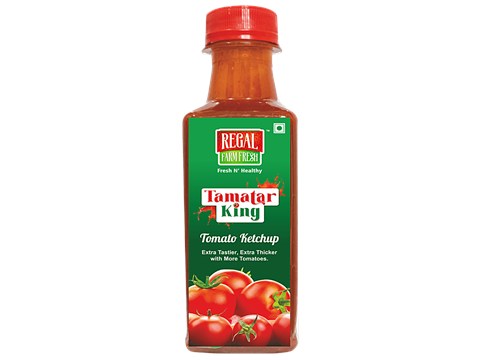 Regal Farmfresh Tamatar King Tomato Ketchup, 200 g