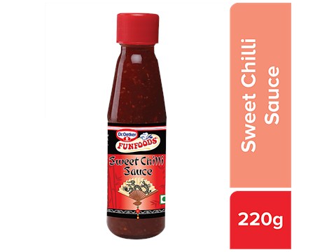 Dr.Oetker FunFoods Hot & Sweet Chilli Sauce, 220 g