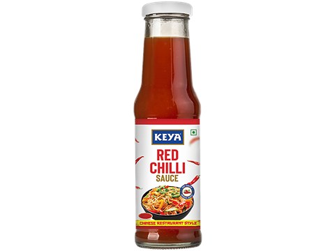 Keya Red Chilli Sauce - Tangy & Spicy, Used For Dipping, 200 g