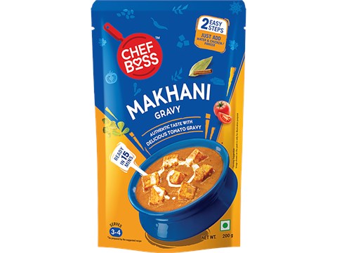 ChefBoss Makhani Gravy - Ready To Cook, 200 g