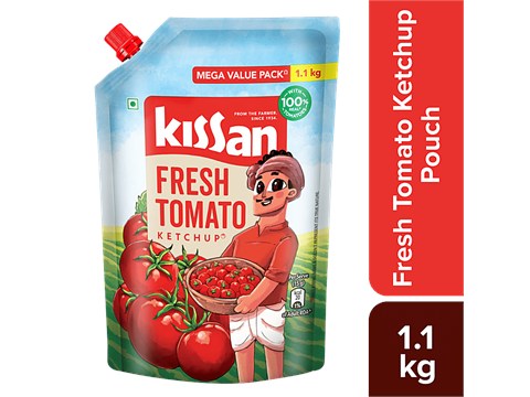 Kissan Fresh Tomato Ketchup, 1.1 kg