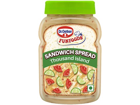 Dr.Oetker FunFoods Veg Thousand Island Sandwich Spread, 225 g