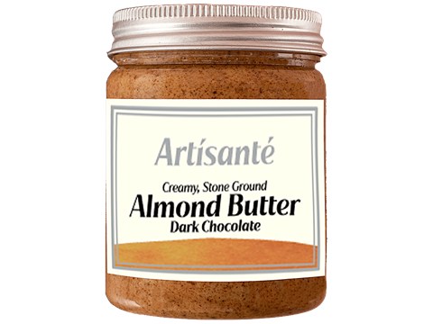 Artisante Almond Butter - Dark Chocolate, 180 g