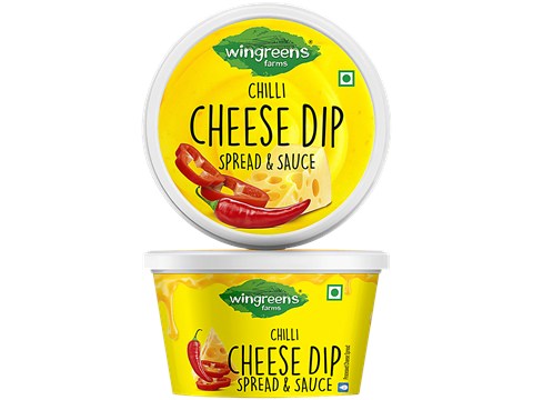 Wingreens Farms Chilli Cheese Dip Spread & Sauce, 180 g
