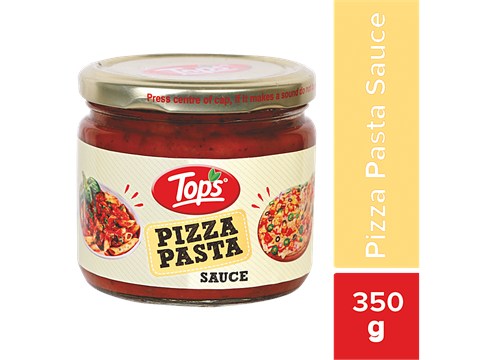 Tops Pizza Pasta Sauce - Rich In Flavour, 350 g