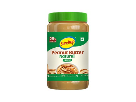 Sundrop All Natural Unsweetened Creamy Peanut Butter, 924 g
