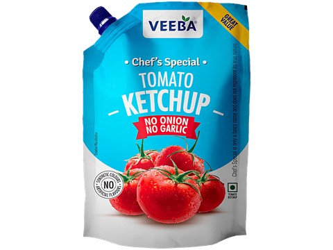 Veeba Chef's Special Tomato Ketchup - No Onion & Garlic, 900 g