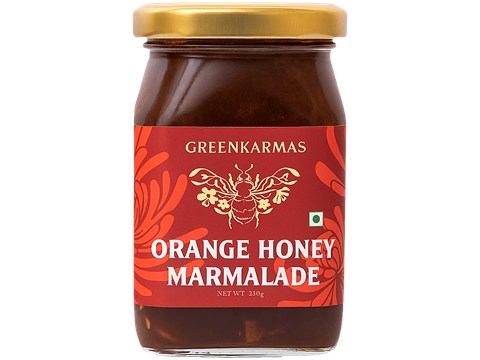 Greenkarmas Orange Honey Marmalade, 230 g