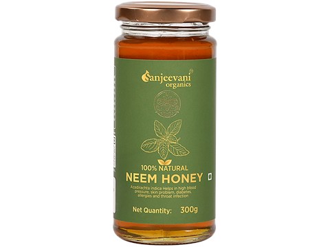 Sanjeevani Organics Natural Neem Honey, 300 g