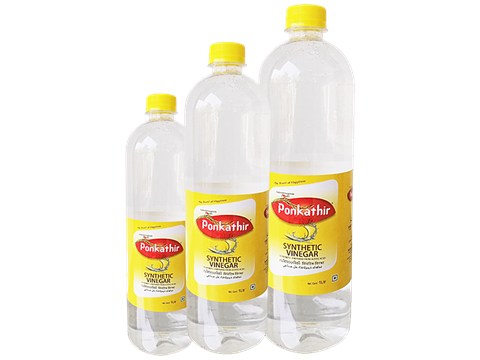 Ponkathir Synthetic Vinegar - Enhances Flavour, 500 ml