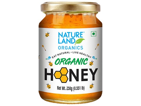 Natureland Organics Honey, 250 g