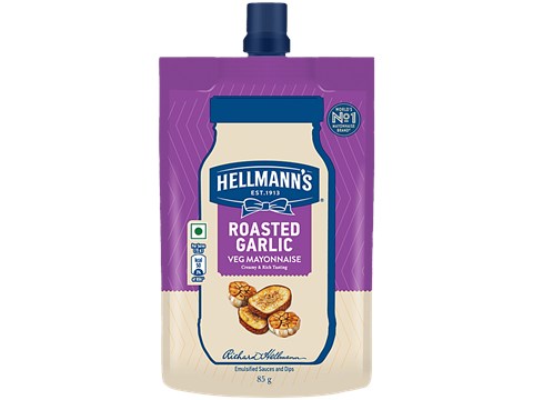 Hellmann's Roasted Garlic Veg Mayonnaise, 85 g
