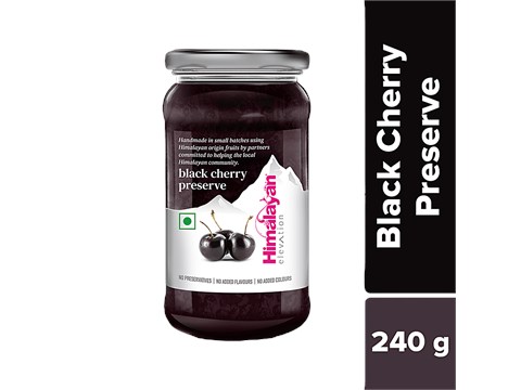 Himalayan Elevation Black Cherry Preserve, 240 g