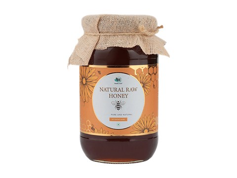 Healthy Roots Natural Raw honey, 500 g